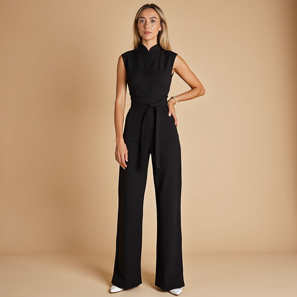 Lunora™ | Chantal Mouwloze Jumpsuit