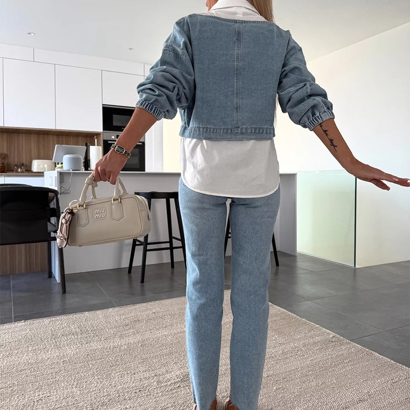 Lunora™ | Esméra Denim Set
