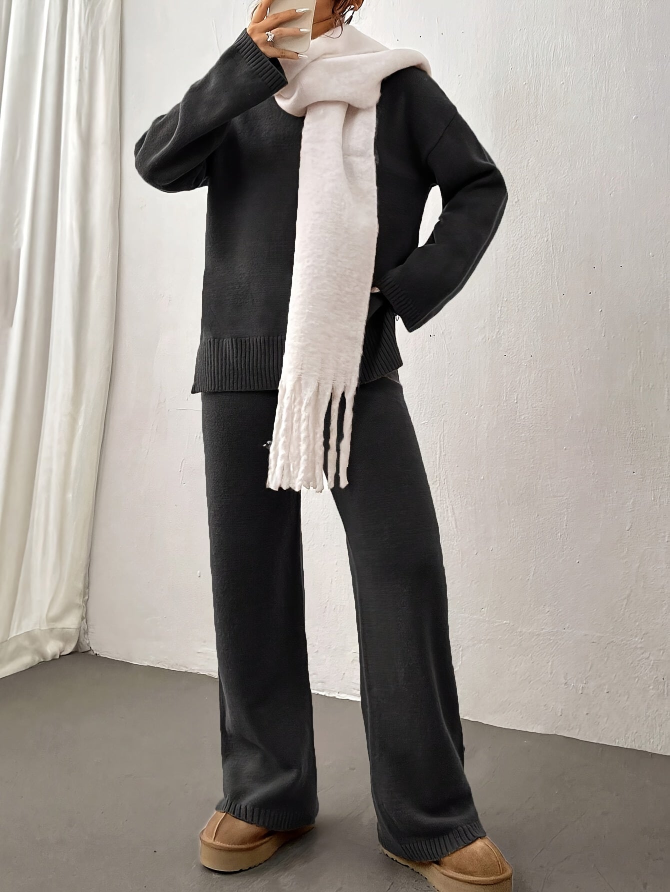 Lunora™ | Ribbels Knitted Set