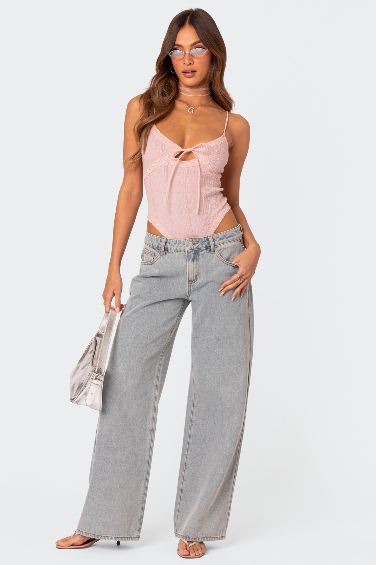 Lunora™ | Bow Tie Jeans