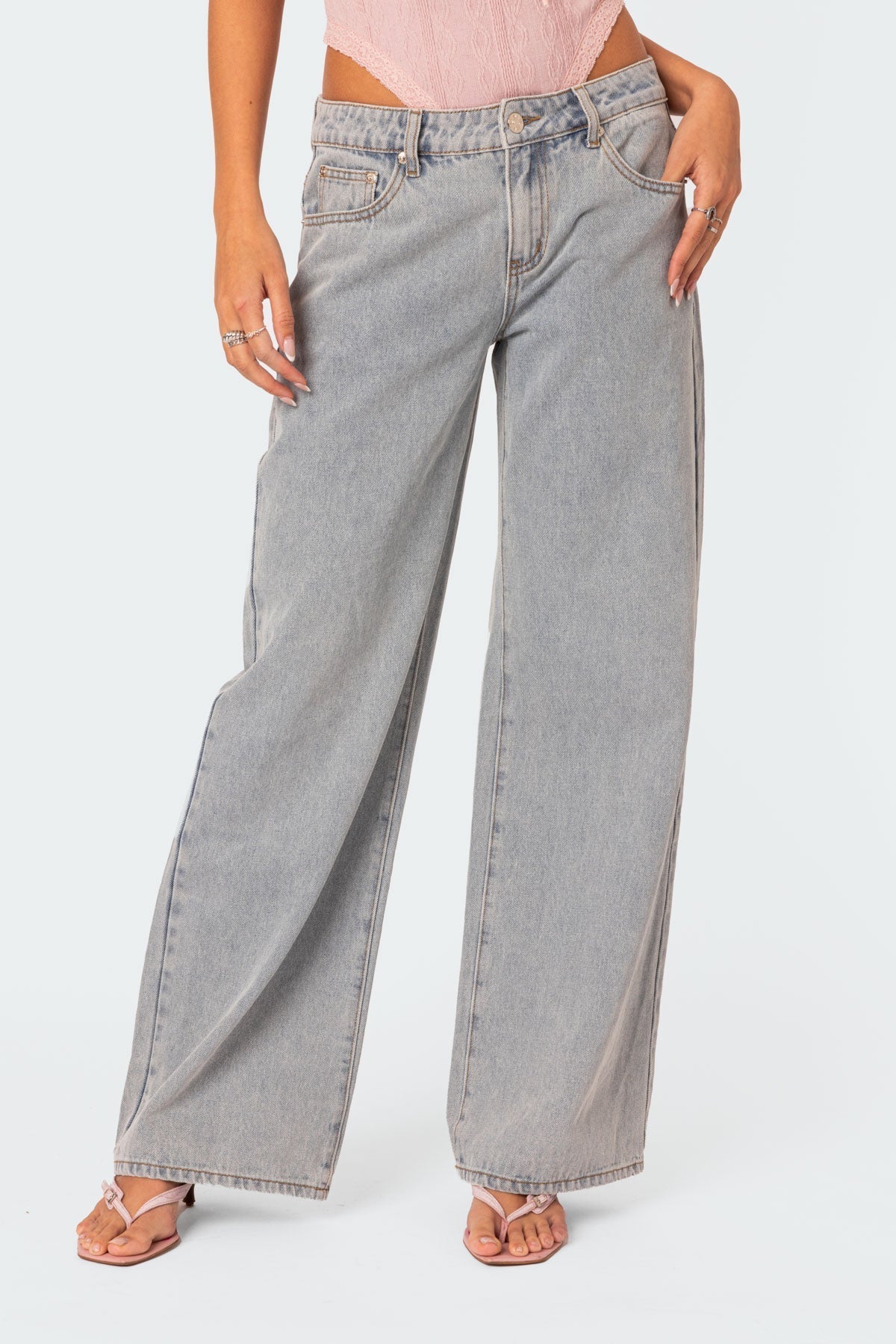 Lunora™ | Bow Tie Jeans