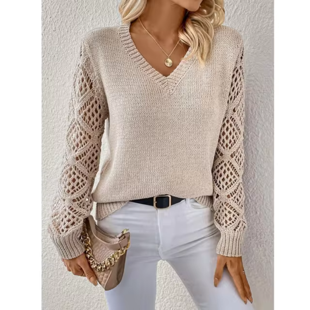 Lunora™ | Casual v-hals trui