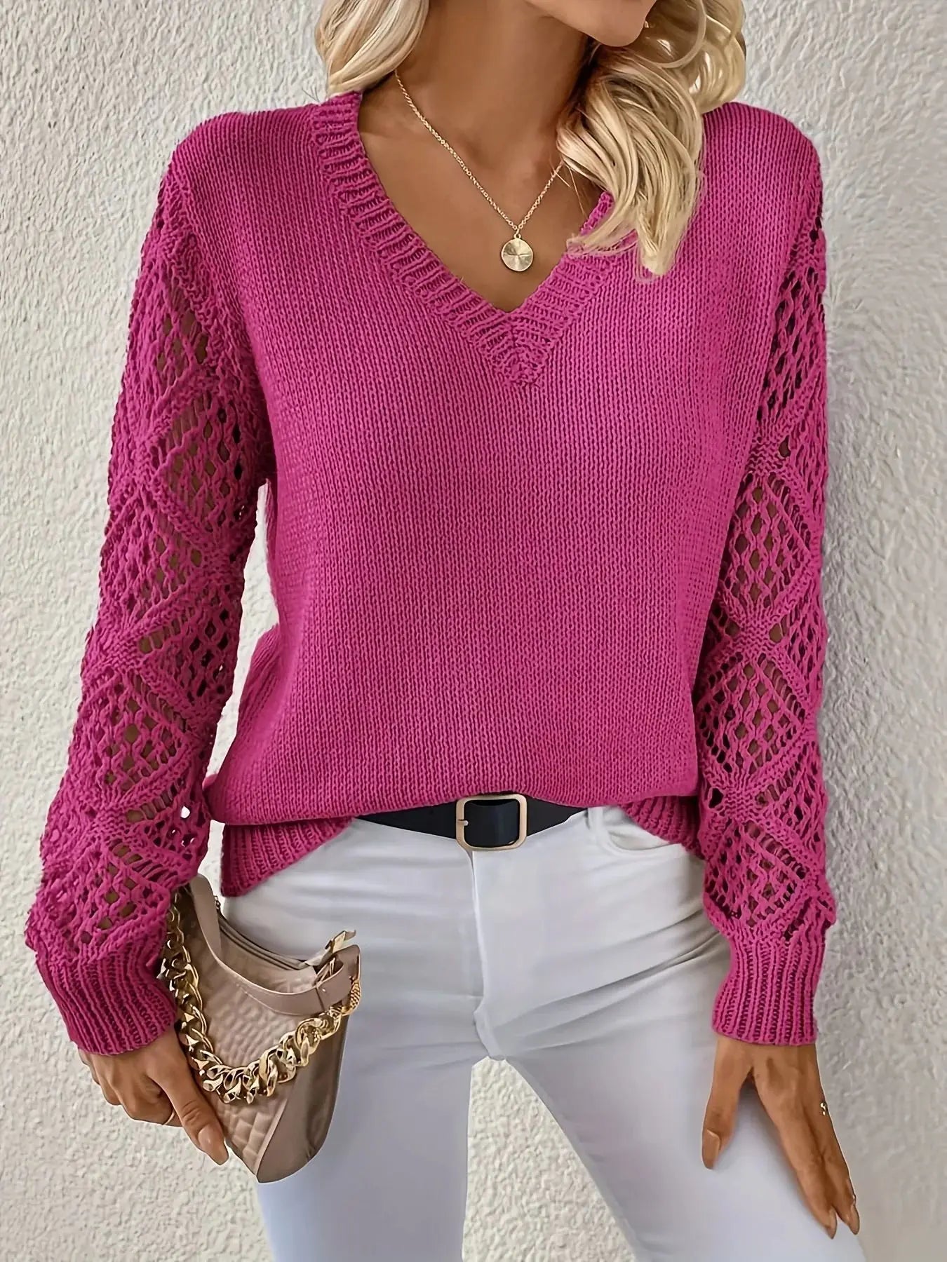 Lunora™ | Casual v-hals trui
