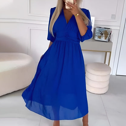 Lunora™ | Veronique Chiffon Jurk