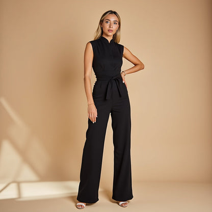 Lunora™ | Chantal Mouwloze Jumpsuit