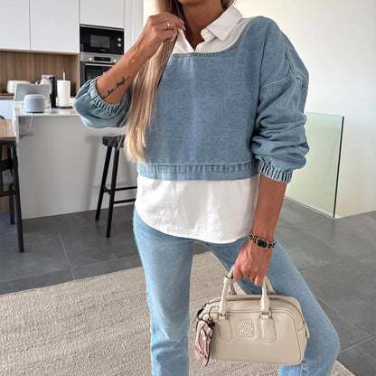 Lunora™ | Esméra Denim Set